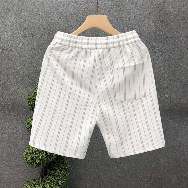 Striped Casual Shorts